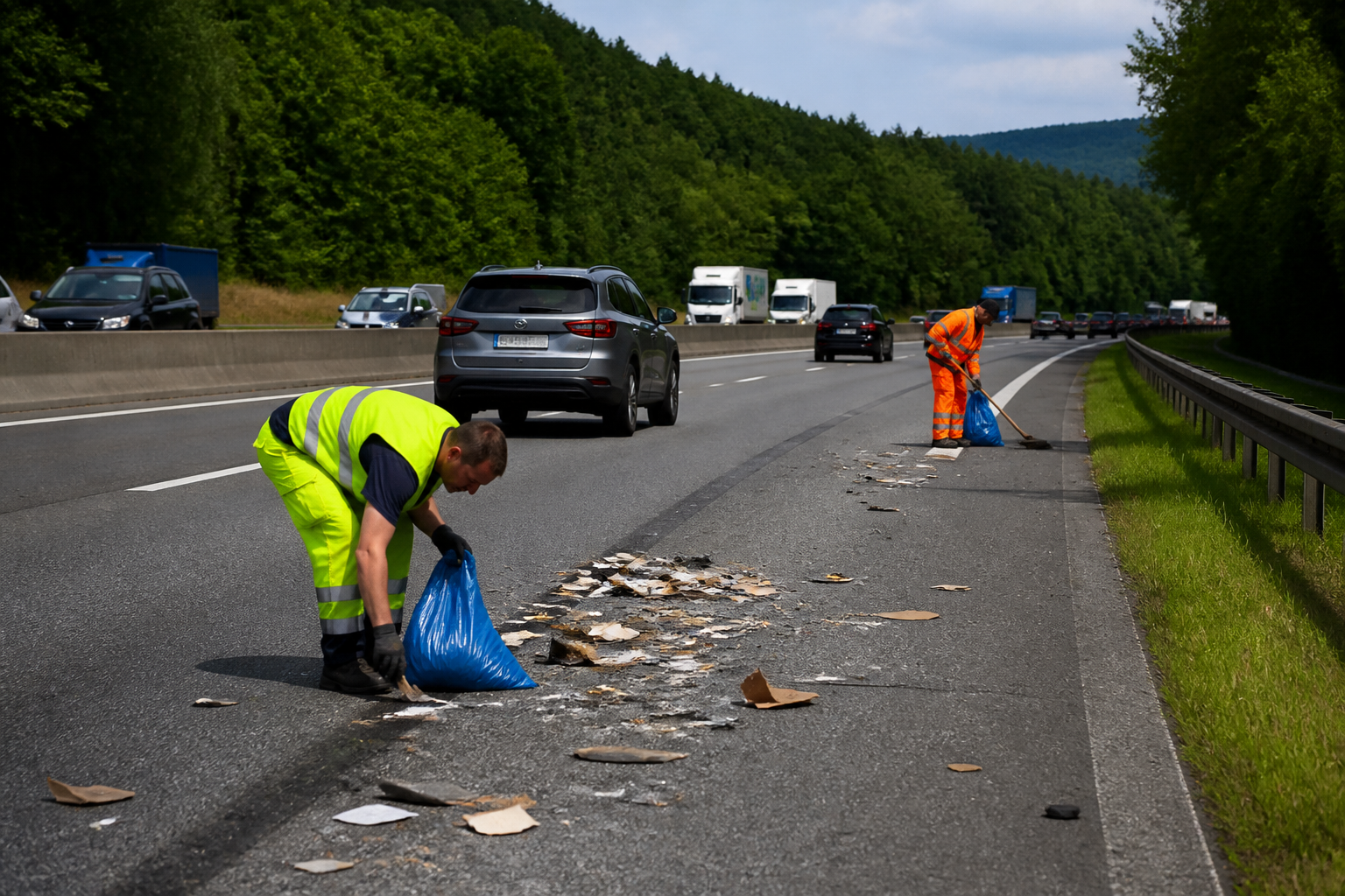 A3 Otoyolunda Sürücülere Yol Güvenliği Uyarısı
