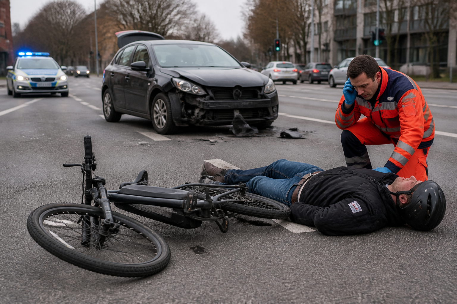 Stuttgart-Vaihingen'de Yaralamalı Kaza: Tanıklar Aranıyor